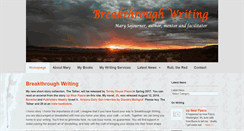 Desktop Screenshot of breakthroughwriting.net