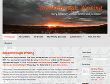 Tablet Screenshot of breakthroughwriting.net